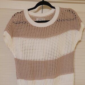Knit Sweater Sleeveless by Anna Taylor Loft